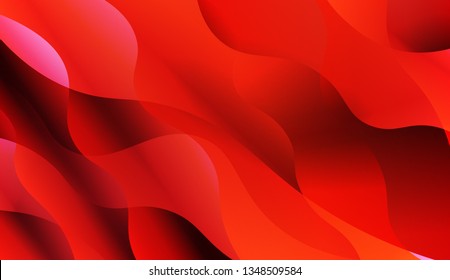 Curve Line Layer Background. For Business Presentation Wallpaper, Flyer, Cover. Vector Illustration with Color Gradient.