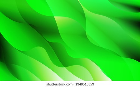 Curve Line Layer Background. For Business Presentation Wallpaper, Flyer, Cover. Vector Illustration with Color Gradient.