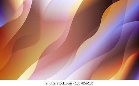 Curve Line Layer Background. For Elegant Pattern Cover Book. Vector Illustration