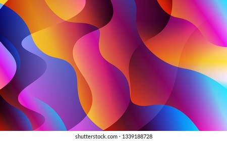 Curve Line Layer Background. For Elegant Pattern Cover Book. Vector Illustration