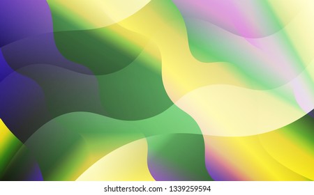 Curve Line Layer Background. For Elegant Pattern Cover Book. Vector Illustration