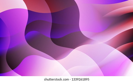 Curve Line Layer Background. For Elegant Pattern Cover Book. Vector Illustration
