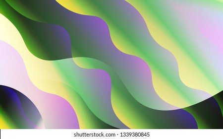 Curve Line Layer Background. For Elegant Pattern Cover Book. Vector Illustration