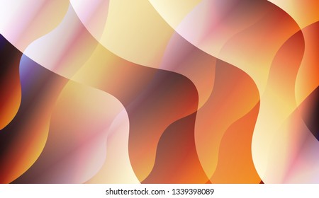 Curve Line Layer Background. For Elegant Pattern Cover Book. Vector Illustration