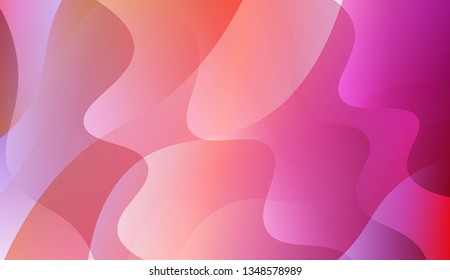 Curve Line Layer Background. For Flyer, Brochure, Booklet And Websites Design Vector Illustration with Color Gradient