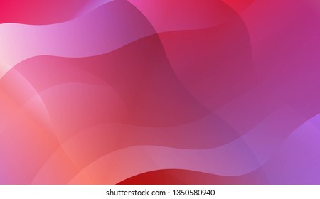 Curve Line Layer Background. For Flyer, Brochure, Booklet And Websites Design Vector Illustration with Color Gradient