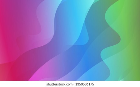 Curve Line Layer Background. For Flyer, Brochure, Booklet And Websites Design Vector Illustration with Color Gradient