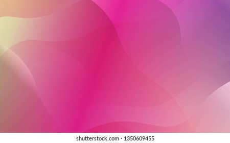 Curve Line Layer Background. For Flyer, Brochure, Booklet And Websites Design Vector Illustration with Color Gradient