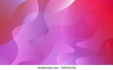 Curve Line Layer Background. For Flyer, Brochure, Booklet And Websites Design Vector Illustration with Color Gradient