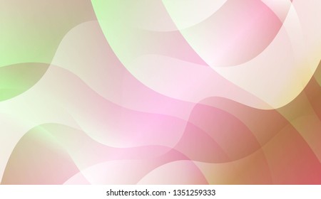 Curve Line Layer Background. For Flyer, Brochure, Booklet And Websites Design Vector Illustration with Color Gradient