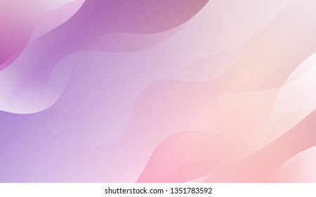 Curve Line Layer Background. For Flyer, Brochure, Booklet And Websites Design Vector Illustration with Color Gradient