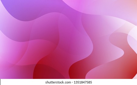 Curve Line Layer Background. For Flyer, Brochure, Booklet And Websites Design Vector Illustration with Color Gradient