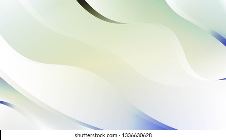 Curve Line Layer Background. For Futuristic Ad, Booklets. Vector Illustration.