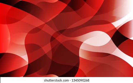Curve Line Layer Background. For Futuristic Ad, Booklets. Vector Illustration.
