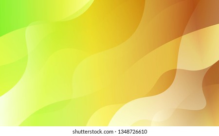 Curve Line Layer Background. For Template Cell Phone Backgrounds. Vector Illustration with Color Gradient