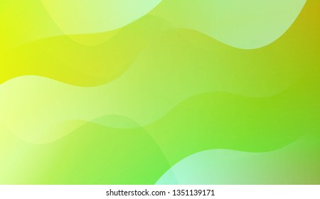 Curve Line Layer Background. For Template Cell Phone Backgrounds. Vector Illustration with Color Gradient