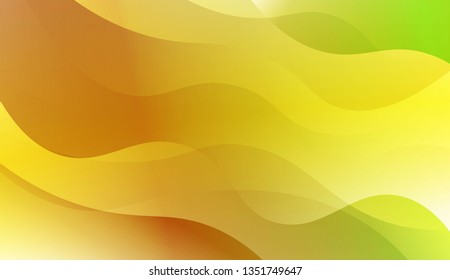 Curve Line Layer Background. For Template Cell Phone Backgrounds. Vector Illustration with Color Gradient