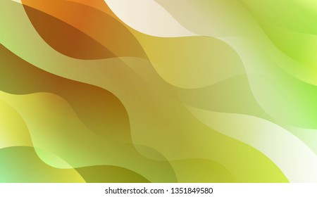 Curve Line Layer Background. For Template Cell Phone Backgrounds. Vector Illustration with Color Gradient