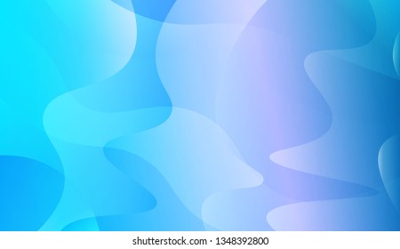 Curve Line Layer Background. For Your Design Wallpaper, Presentation, Banner, Flyer, Cover Page, Landing Page. Vector Illustration with Color Gradient