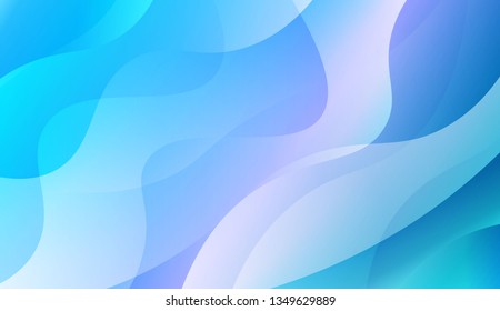 Curve Line Layer Background. For Your Design Wallpaper, Presentation, Banner, Flyer, Cover Page, Landing Page. Vector Illustration with Color Gradient