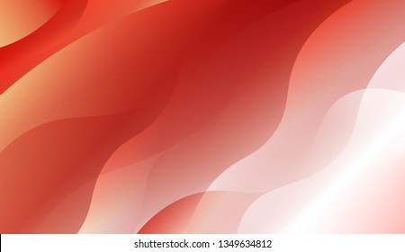 Curve Line Layer Background. For Your Design Wallpaper, Presentation, Banner, Flyer, Cover Page, Landing Page. Vector Illustration with Color Gradient