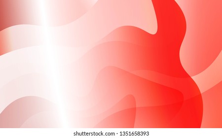 Curve Line Layer Background. For Your Design Wallpaper, Presentation, Banner, Flyer, Cover Page, Landing Page. Vector Illustration with Color Gradient