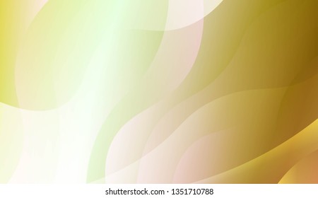 Curve Line Layer Background. For Your Design Wallpaper, Presentation, Banner, Flyer, Cover Page, Landing Page. Vector Illustration with Color Gradient