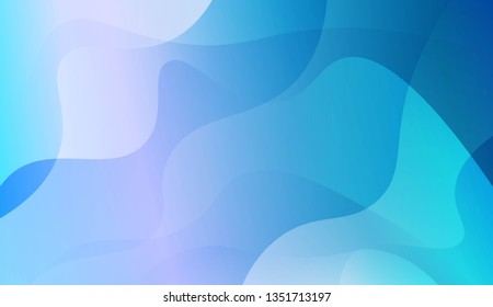 Curve Line Layer Background. For Your Design Wallpaper, Presentation, Banner, Flyer, Cover Page, Landing Page. Vector Illustration with Color Gradient