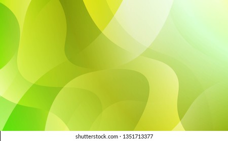 Curve Line Layer Background. For Your Design Wallpaper, Presentation, Banner, Flyer, Cover Page, Landing Page. Vector Illustration with Color Gradient