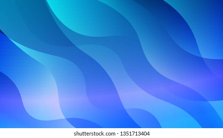 Curve Line Layer Background. For Your Design Wallpaper, Presentation, Banner, Flyer, Cover Page, Landing Page. Vector Illustration with Color Gradient