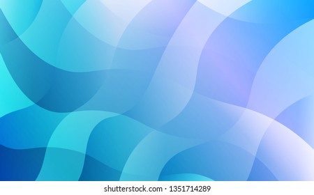 Curve Line Layer Background. For Your Design Wallpaper, Presentation, Banner, Flyer, Cover Page, Landing Page. Vector Illustration with Color Gradient