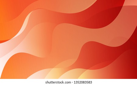 Curve Line Layer Background. For Your Design Wallpaper, Presentation, Banner, Flyer, Cover Page, Landing Page. Vector Illustration with Color Gradient