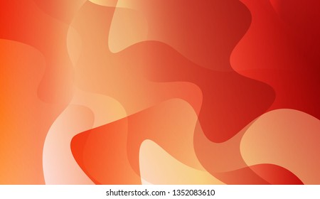 Curve Line Layer Background. For Your Design Wallpaper, Presentation, Banner, Flyer, Cover Page, Landing Page. Vector Illustration with Color Gradient