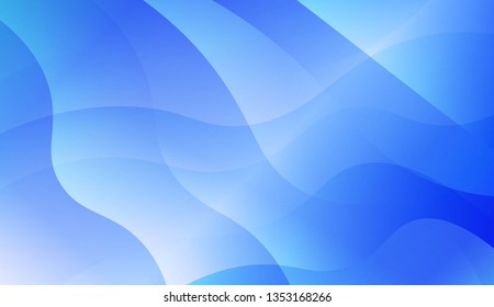 Curve Line Layer Background. For Your Design Wallpaper, Presentation, Banner, Flyer, Cover Page, Landing Page. Vector Illustration with Color Gradient