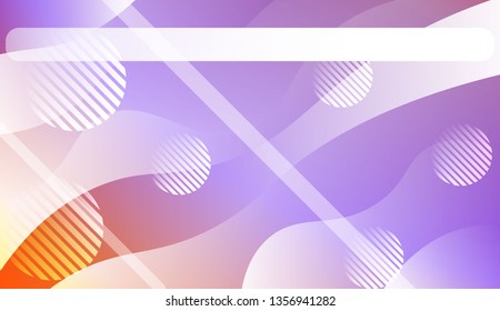 Curve Line Layer Background. For Your Design Wallpapers Presentation. Vector Illustration with Color Gradient