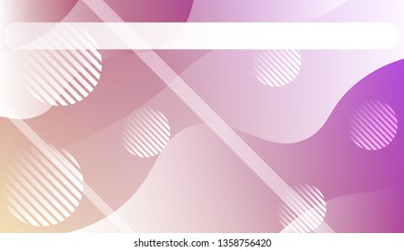 Curve Line Layer Background. For Your Design Wallpaper, Presentation, Banner, Flyer, Cover Page, Landing Page. Vector Illustration with Color Gradient