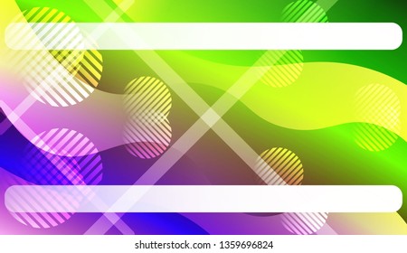 Curve Line Layer Background. For Your Design Wallpaper, Presentation, Banner, Flyer, Cover Page, Landing Page. Vector Illustration with Color Gradient
