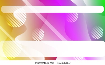 Curve Line Layer Background. For Your Design Wallpaper, Presentation, Banner, Flyer, Cover Page, Landing Page. Vector Illustration with Color Gradient