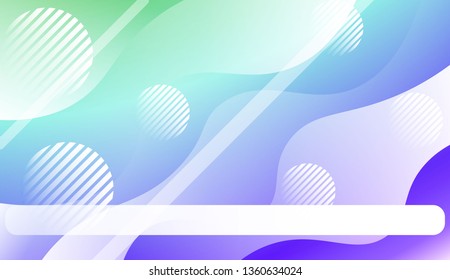 Curve Line Layer Background. For Your Design Wallpaper, Presentation, Banner, Flyer, Cover Page, Landing Page. Vector Illustration with Color Gradient