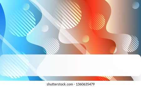 Curve Line Layer Background. For Your Design Wallpaper, Presentation, Banner, Flyer, Cover Page, Landing Page. Vector Illustration with Color Gradient