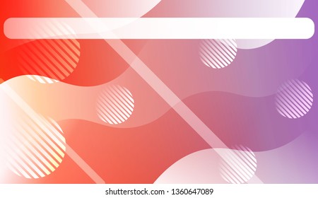 Curve Line Layer Background. For Your Design Wallpapers Presentation. Vector Illustration with Color Gradient