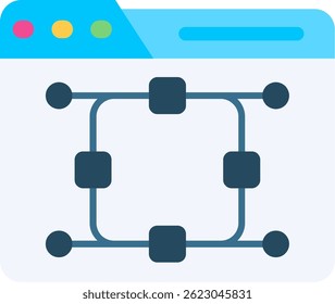 Curve Line vector Icon Design