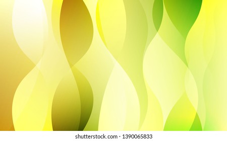 Curve Line and Wave Layer Background. For Cover Page, Landing Page, Banner. Colorful Vector Illustration