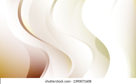 Curve Line and Wave Layer Background. For Cover Page, Landing Page, Banner. Colorful Vector Illustration