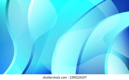 Curve Line and Wave Layer Background. For Cover Page, Landing Page, Banner. Colorful Vector Illustration