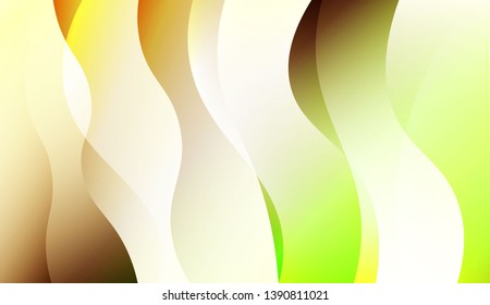 Curve Line and Wave Layer Background. For Cover Page, Landing Page, Banner. Colorful Vector Illustration