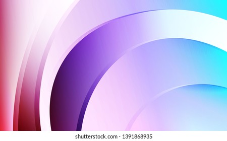 Curve Line and Wave Layer Background. For Cover Page, Landing Page, Banner. Colorful Vector Illustration