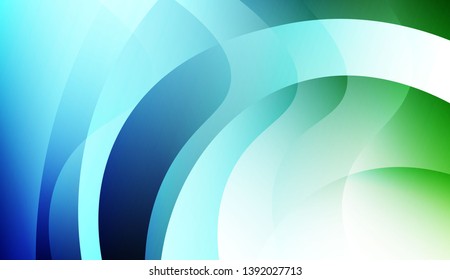 Curve Line and Wave Layer Background. For Cover Page, Landing Page, Banner. Colorful Vector Illustration