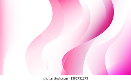 Curve Line and Wave Layer Background. For Cover Page, Landing Page, Banner. Colorful Vector Illustration