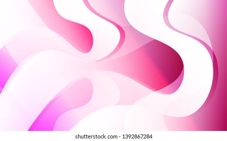 Curve Line and Wave Layer Background. For Cover Page, Landing Page, Banner. Colorful Vector Illustration